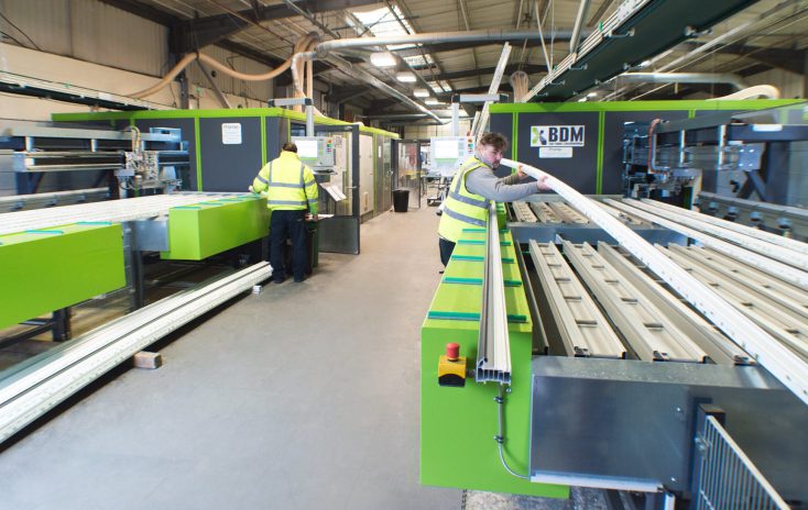 Quadruple cutting and machining centre investment at TruFrame